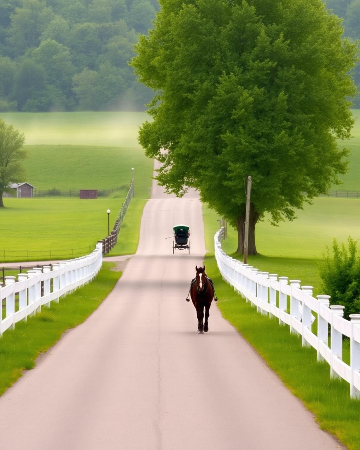 Historic streetscape and community life in Strasburg, Lancaster County